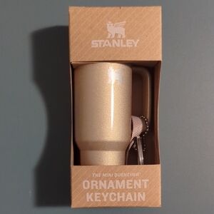 Stanley Gold Ornament Keychain Honey Talks Keychains